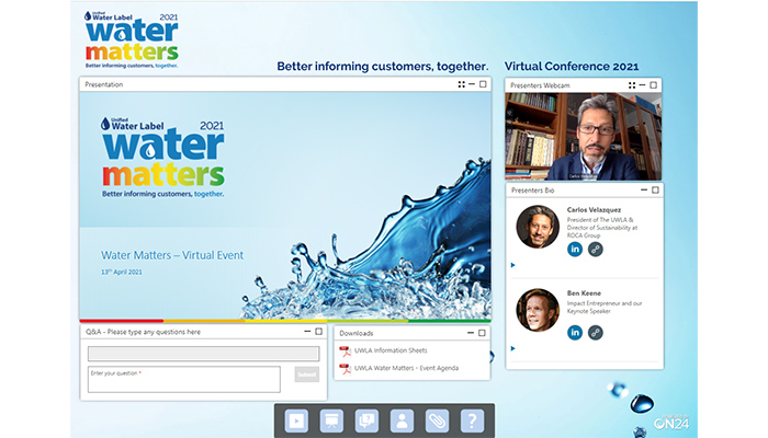 UWLA 'delighted' with Water Matters virtual conference success