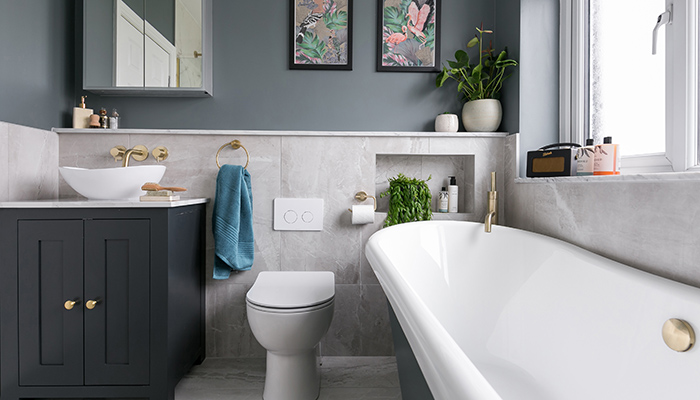 How Simply Bathrooms turned a tiny space into a luxe design