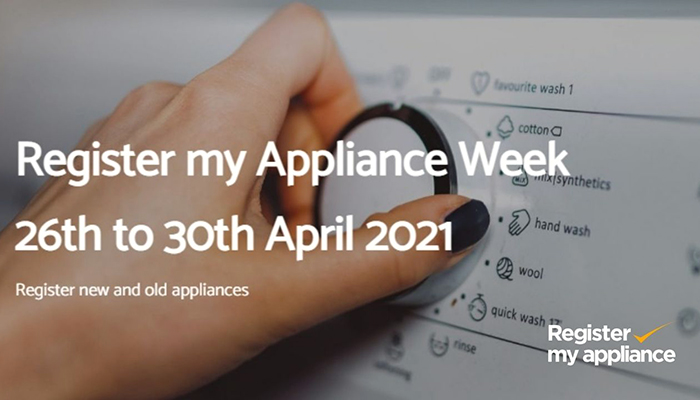 AMDEA kicks off Register My Appliance Week and releases new research