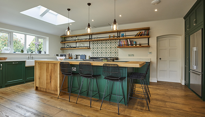 How The Main Company created a rustic kitchen with industrial features