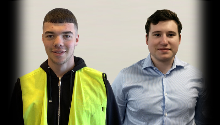 Franke appoints two new apprentices into the business
