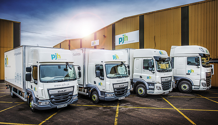 PJH extends next-day delivery with three new distribution centres