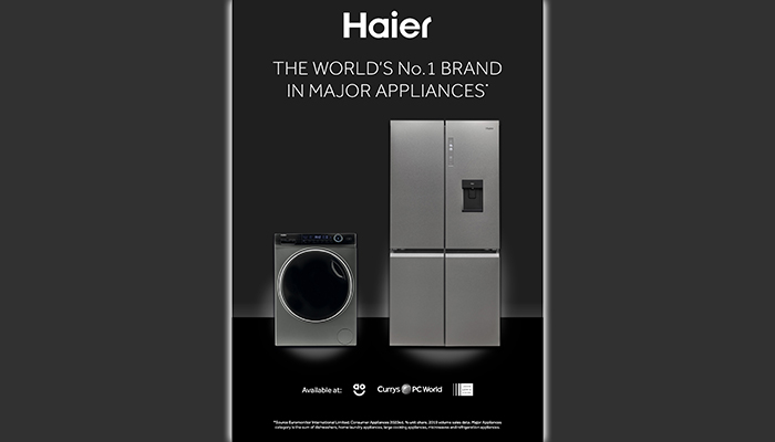 Haier launches new OOH ad campaign across UK and Ireland