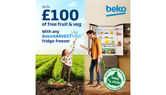 Beko launches 'Veg Pledge' healthy eating initiative