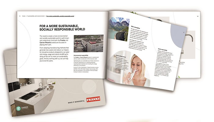 Franke launches Dimensions brochure for developers and housebuilders