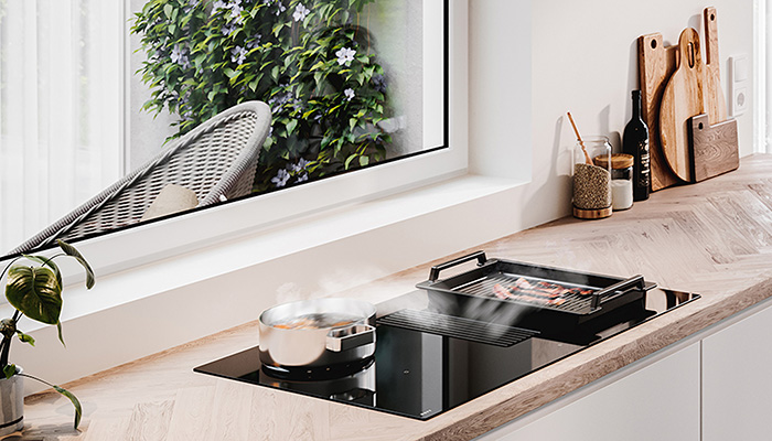 Novy adds new Easy Pro vented induction hob to collection