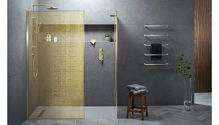 Matki adds new Mesh glass shower screen to EauZone collection