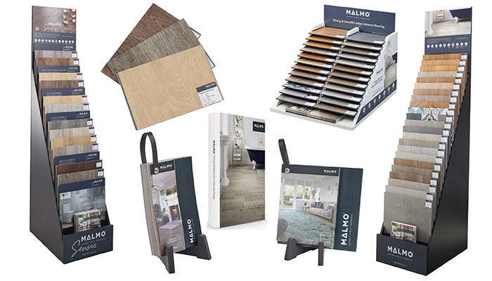 Malmo LVT Stickdown POS package launched to showcase new designs