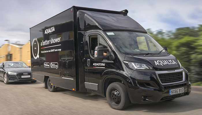 New Aqualisa training truck introduced to support trade partners