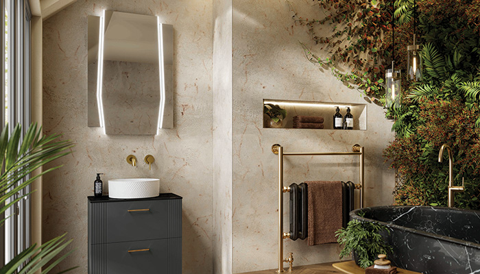 HiB reveals latest collection of bathroom mirrors and cabinets