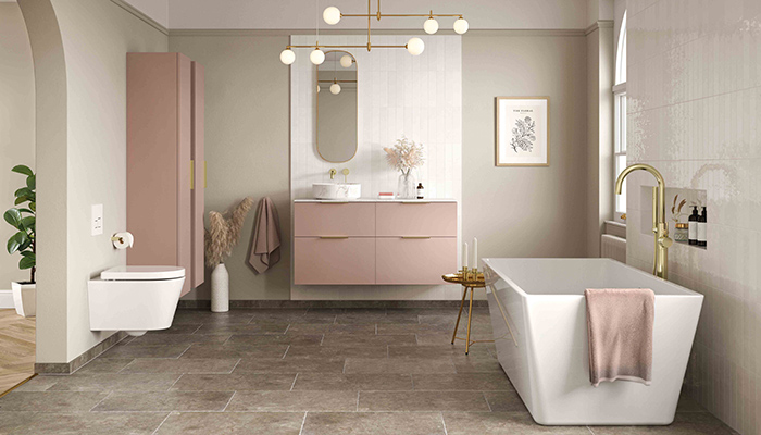 PJH unveils new modular bathroom furniture collection