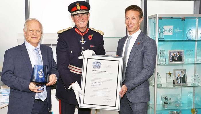 HiB welcomes Lord Lieutenant for Queen’s Award presentation
