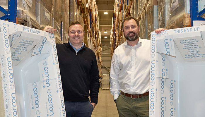Davroc announces new distribution partnership with Carron Bathrooms