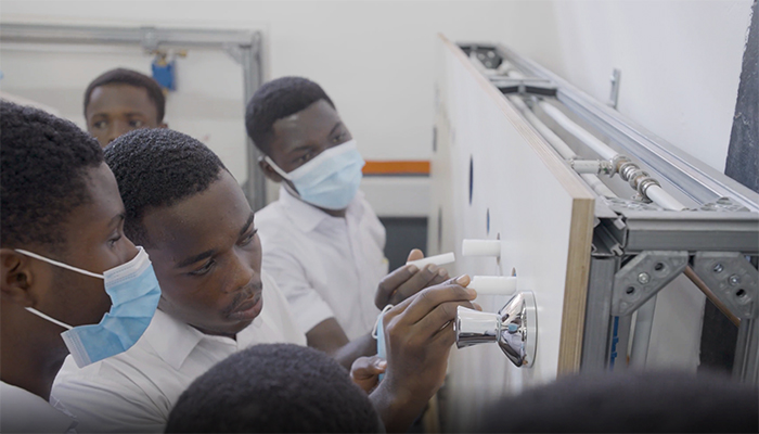 Grohe expands GIVE programme with new training facility in Ghana