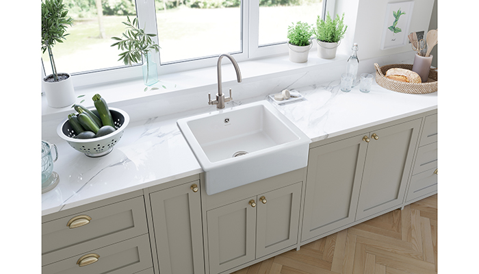 New contemporary ceramic sinks from Rangemaster