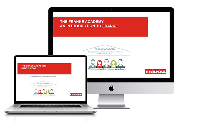 Franke launches online training programme to support retailer network
