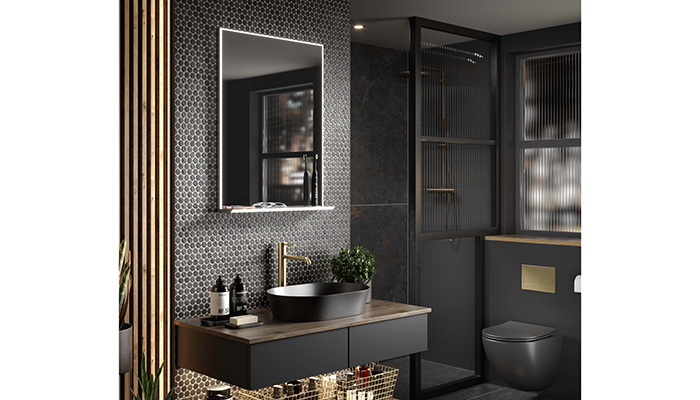 HiB unveils new Platform illuminated bathroom mirror