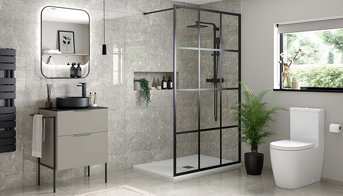 PJH adds industrial-style basin unit frame to Bathrooms to Love