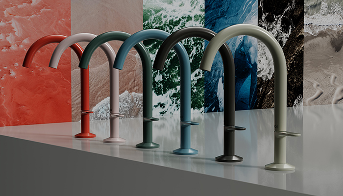 AXOR extends AXOR One collection with selection of new colours