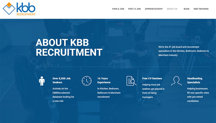 KBB Recruitment launches new website and free ads for apprenticeships
