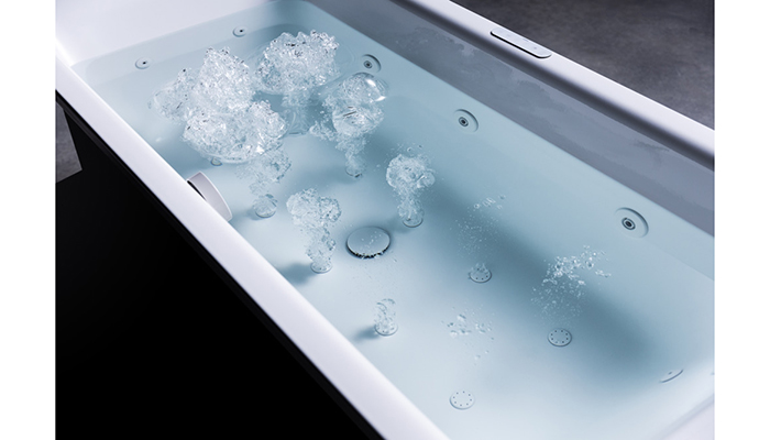 Kaldewei unveils four new Whirl systems to offer a spa experience