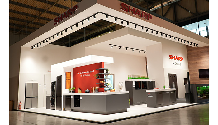 Sharp introduces new Smart Appliance range at EuroCucina 2022