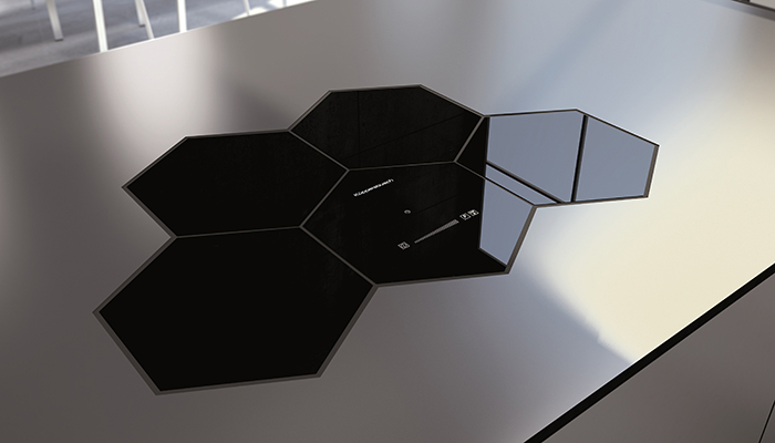 Küppersbusch showcases eye-catching new honeycomb induction hob