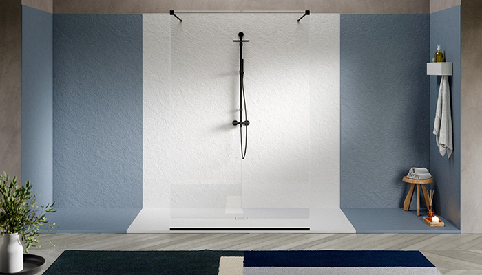Acquabella introduces extended non-slip drying area for showers