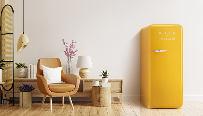 Smeg partners with Veuve Clicquot to celebrate brand's anniversary