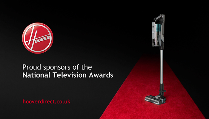 Hoover sponsors ITV National Television Awards 2022