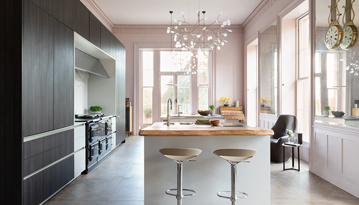 How The Myers Touch designed a contemporary kitchen for a stately home