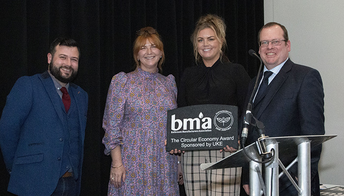 Grohe wins Circular Economy category at 2022 BMA Sustainability Awards