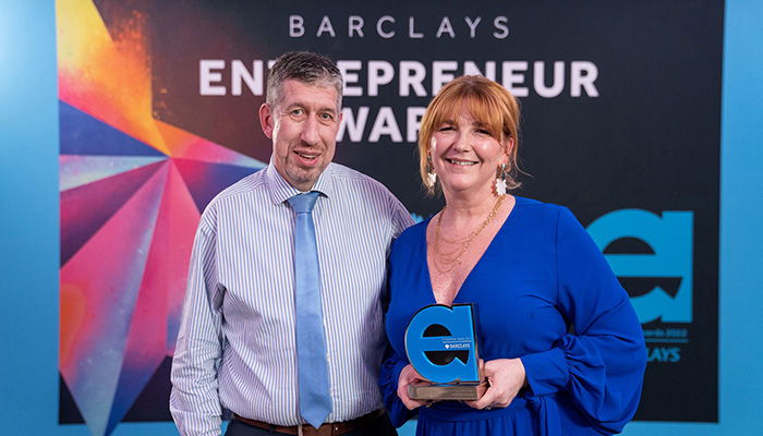 UKE wins Barclays Entrepreneur Award for Sustainability