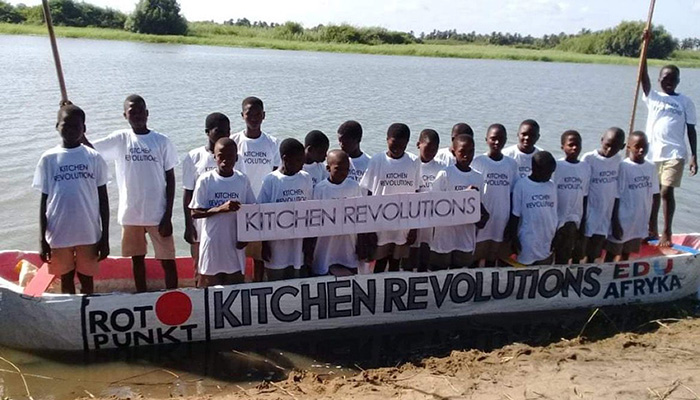 Rotpunkt retailer Kitchen Revolutions aids children in West Africa