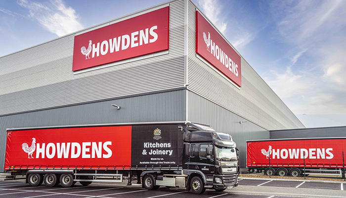 Howdens announces a reduction in CO2 emissions across its fleet