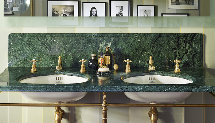 Design focus: See inside Kate Moss's fabulously elegant bathrooms