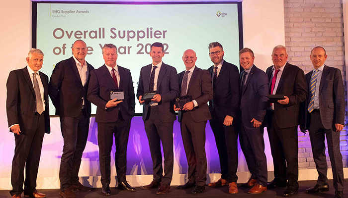 PHG plumbing, heating and bathroom buying group hosts supplier awards