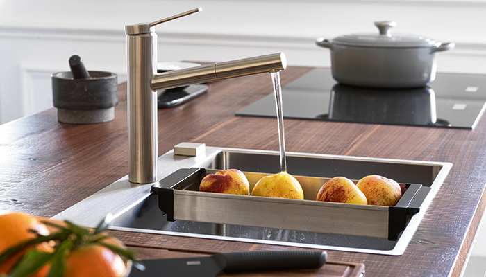 Franke extends stainless steel tap collection with new Tango Neo