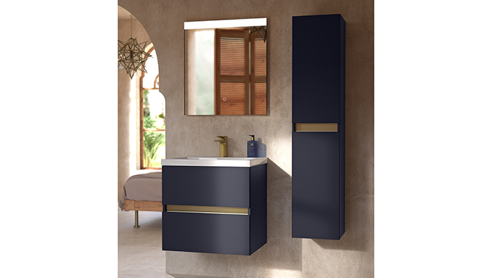 Utopia strengthens and broadens Qube bathroom furniture collection