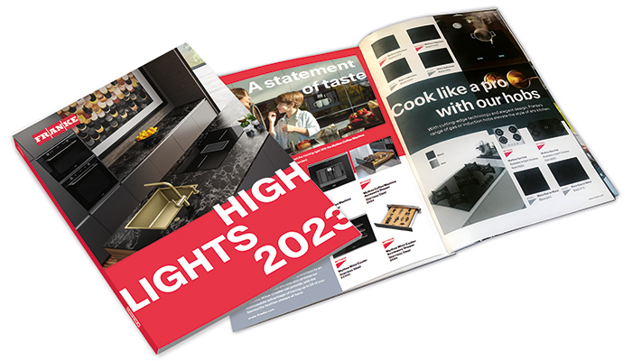 Franke launches inspirational new Highlights 2023 brochure