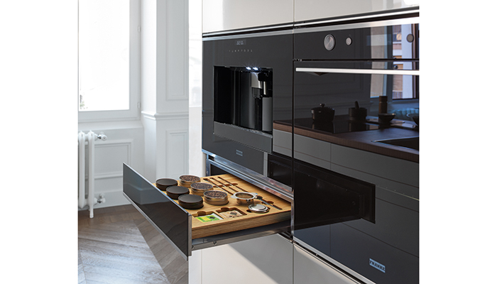 Franke extends Mythos appliance range with built-in coffee machine