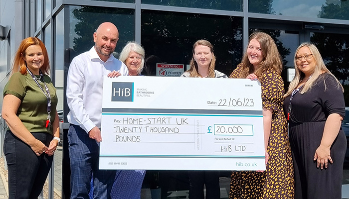 HiB announces corporate charity partnership with Home-Start UK