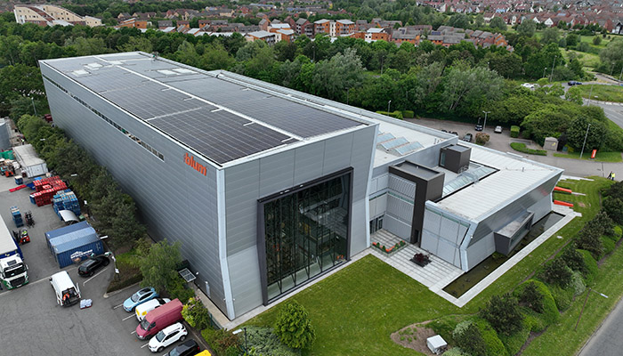 Blum UK installs solar panels as part of sustainability initiative
