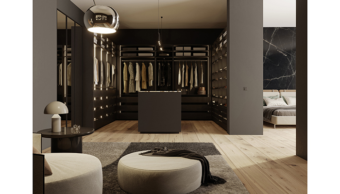 Rotpunkt unveils new customisable wardrobe solutions for bedrooms