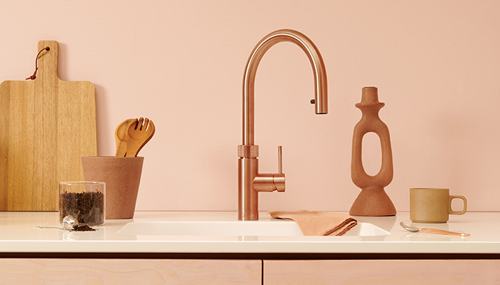 Quooker introduces new Rose Copper and Gunmetal finishes