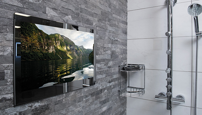 ProofVision's Rajesh Parmar on integrating a TV into a bathroom design