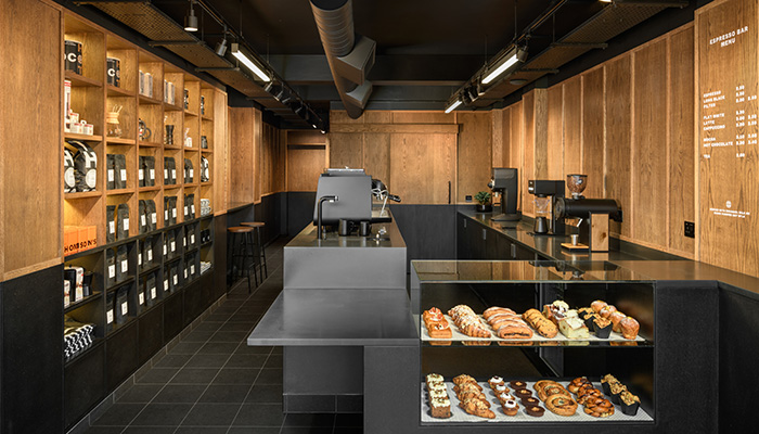 HIMACS specified for Thomson's Coffee HQ in Glasgow