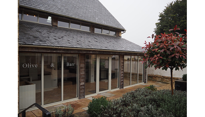 Olive & Barr opens third showroom in Gloucestershire