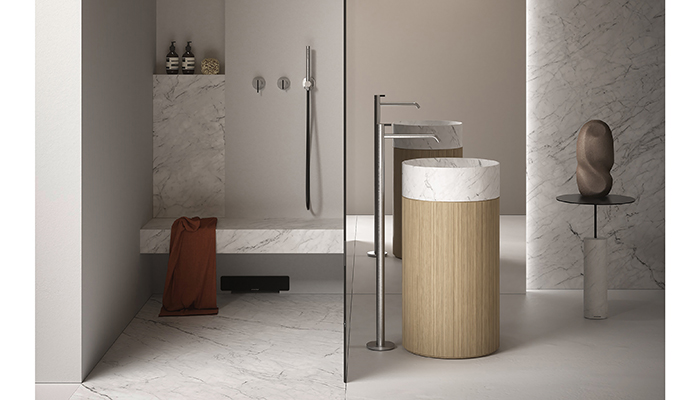 Antonio Lupi unveils new freestanding washbasin designed by AL Studio
