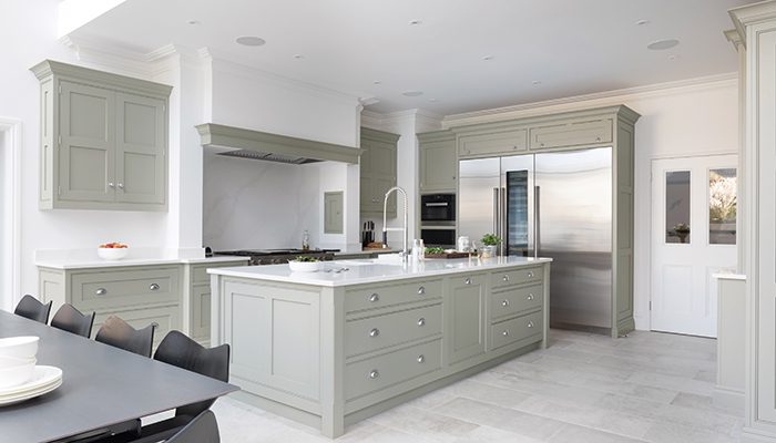 Tom Howley introduces new kitchen colours inspired by shades of green